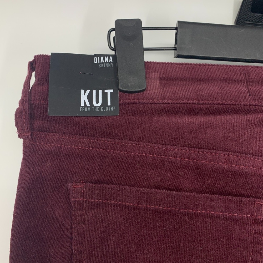 Kut from the Kloth Pants Diana Corduroy Skinny Relaxed Fit - Picture 8 of 11